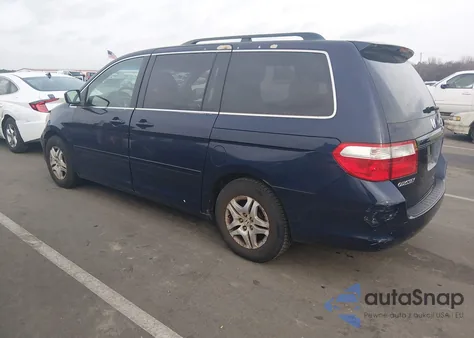 2007 Honda Odyssey Ex из США, поврежденный, VIN 5FNRL38407B088398